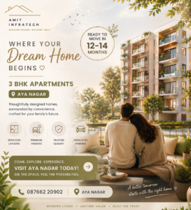 3BHK Flat Aya Nagar